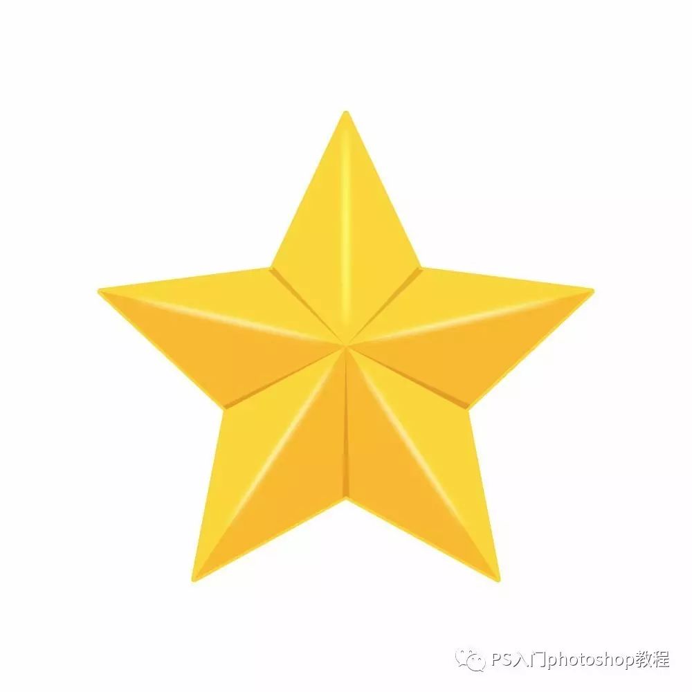 PS教程：制作五角星图标