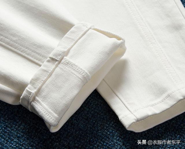 牛仔直筒连体裤裁剪图（舒服的牛仔小白裤）(8)