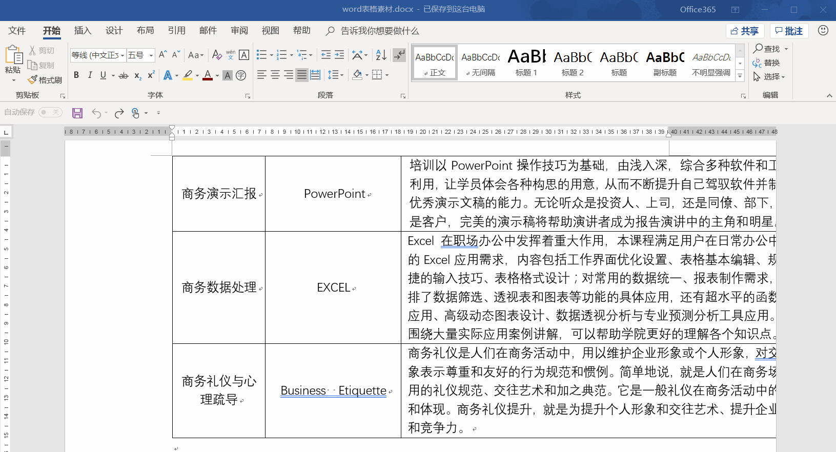关于Word表格，你想知道的都在这里了