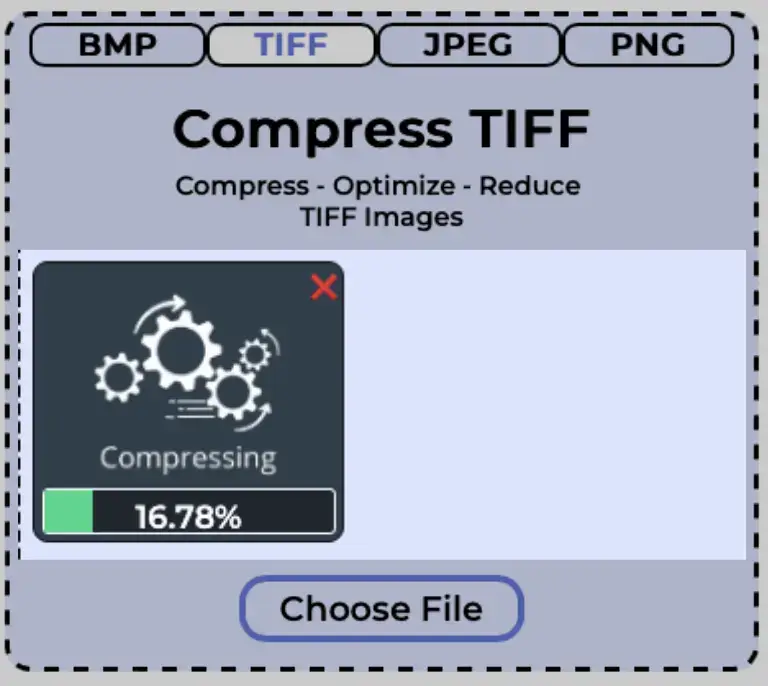 如何压缩 TIFF 图像？